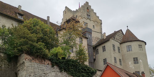 Blick auf Meersburg von der Altstadt aus gesehen